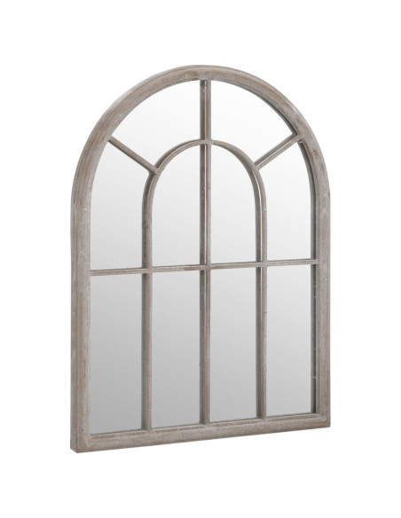 Specchio da Giardino Sabbia 60x45 cm in Ferro per Uso Esterno