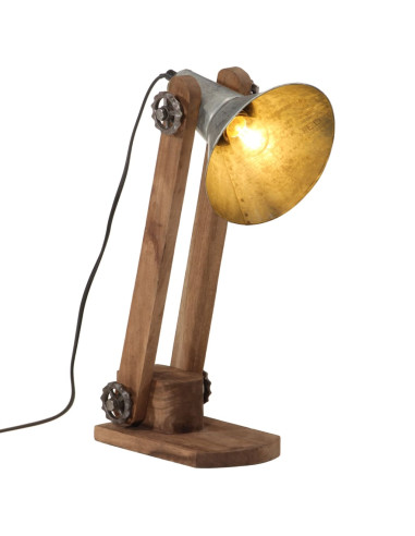 Lampada da Scrivania 25 W Argento Vintage 23x13x52 cm E27