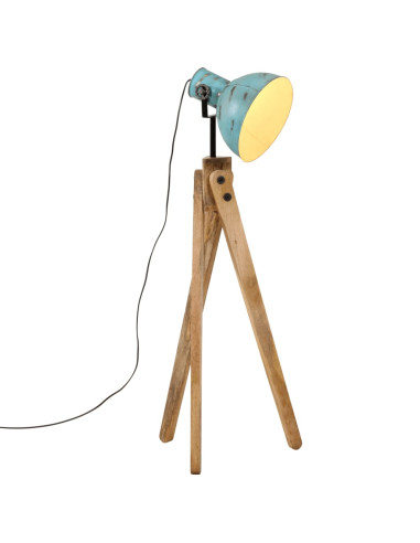 Lampada da Terra 25 W Blu Anticato 45x45x120 cm E27