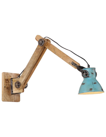 Lampada a Parete 25 W Blu Anticato 96x15x20 cm E27