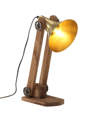 Lampada a Scrivania 25 W Ottone Anticato 23x13x52 cm E27