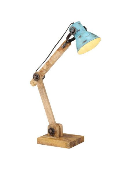 Lampada da Scrivania 25 W Blu Anticato 23x18x96 cm E27