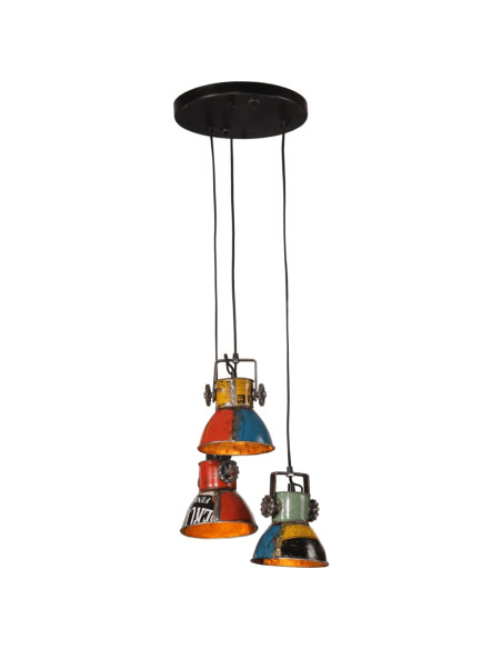 Lampada Pensile 25 W Multicolore 30x30x100 cm E27