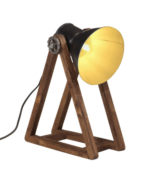 Lampada da Scrivania 25 W Nera 30x17x40 cm E27