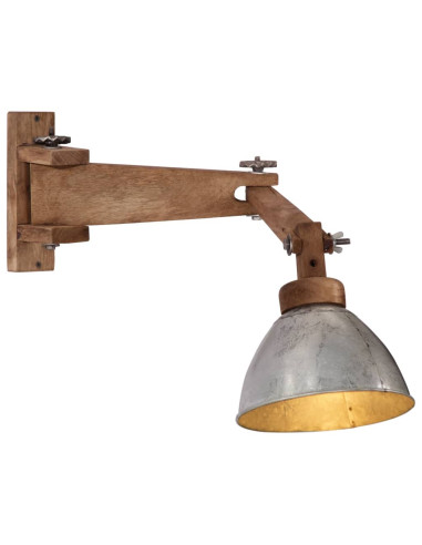 Lampada a Parete 25 W Argento Vintage E27