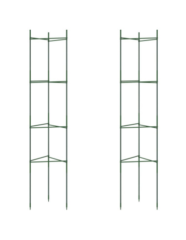 Sostegno per Pomodori 2pz 154 cm in Acciaio e PP
