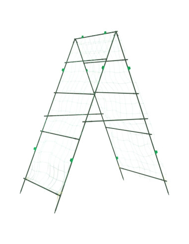 Traliccio Giardino per Rampicanti Telaio A 99x90x175,5 Acciaio