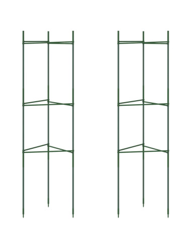 Sostegno per Pomodori 2pz 116 cm in Acciaio e PP