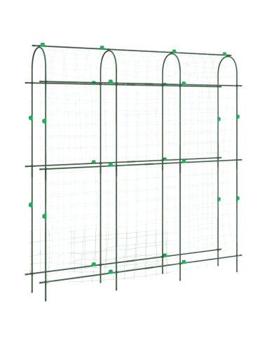 Traliccio Giardino per Rampicanti Telaio U 181x31x182,5 Acciaio