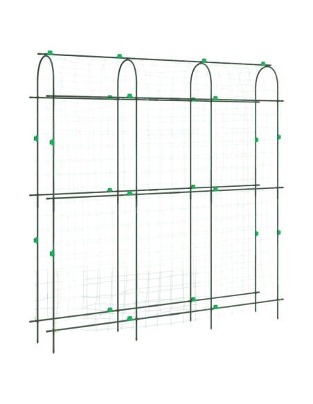 Traliccio Giardino per Rampicanti Telaio U 181x31x182,5 Acciaio