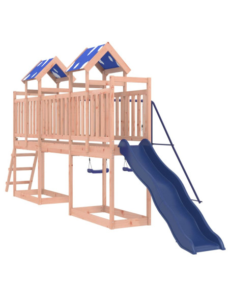 Set da Gioco da Esterno in Legno Massello di Douglas