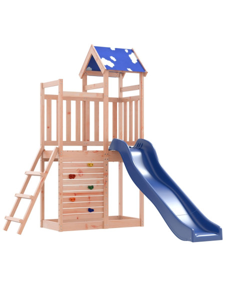 Set da Gioco da Esterno in Legno Massello di Douglas