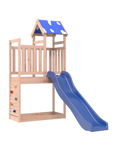 Set da Gioco da Esterno in Legno Massello di Douglas