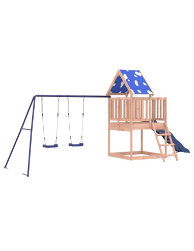 Set da Gioco da Esterno in Legno Massello di Douglas