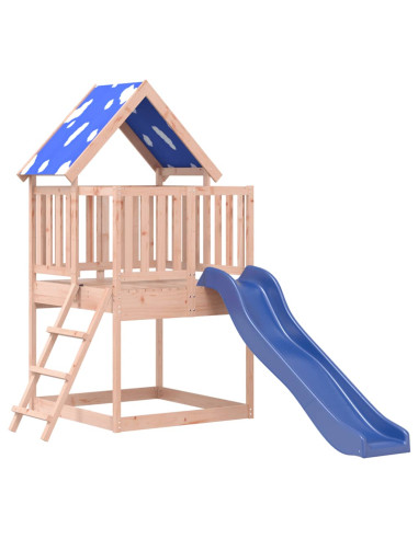 Set da Gioco da Esterno in Legno Massello di Douglas