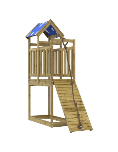 Set da Gioco da Esterno in Legno di Pino Impregnato