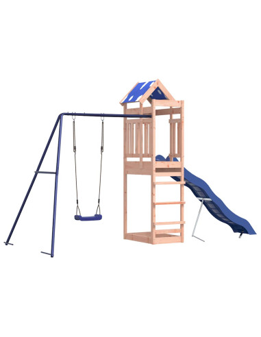 Set da Gioco da Esterno in Legno Massello di Douglas