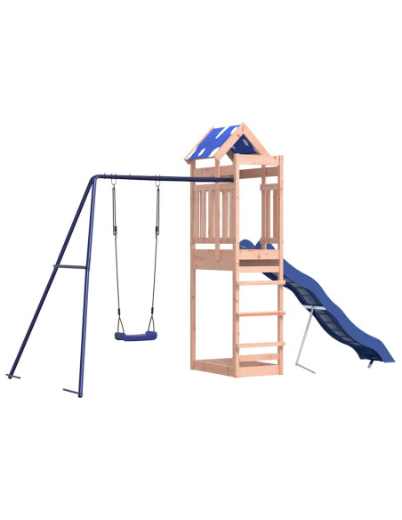 Set da Gioco da Esterno in Legno Massello di Douglas