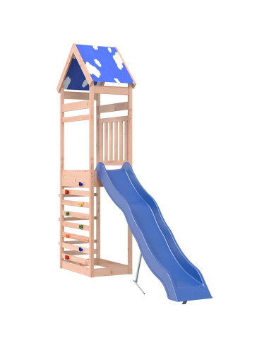 Set da Gioco da Esterno in Legno Massello di Douglas