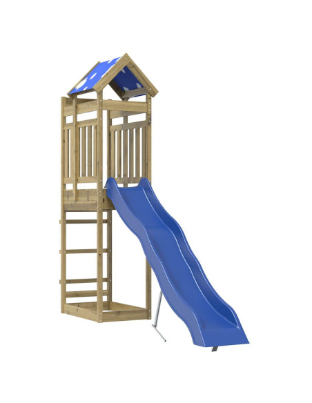 Set da Gioco da Esterno in Legno di Pino Impregnato