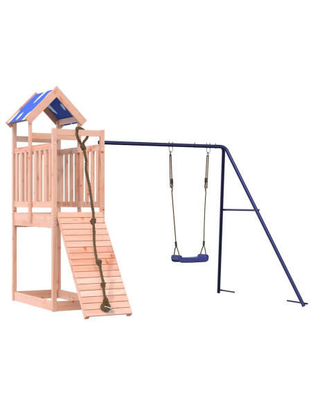 Set da Gioco da Esterno in Legno Massello di Douglas