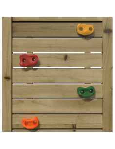 Set da Gioco da Esterno in Legno di Pino Impregnato