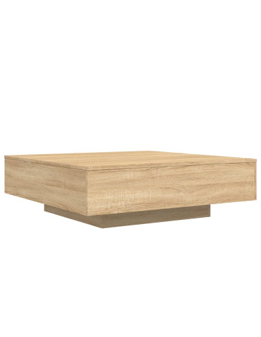 Tavolino Salotto Rovere Sonoma 100x100x31 cm Legno Multistrato