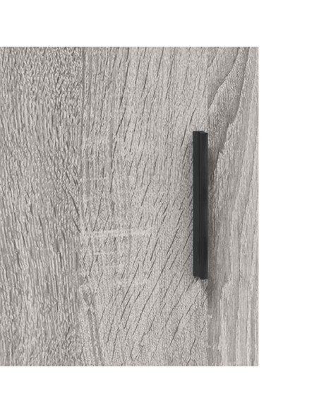 Credenza Grigio Sonoma 69,5x34x180 cm in Legno Multistrato