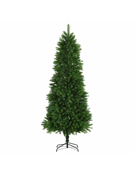 Albero di Natale Artificiale Realistico con Punte 240 cm Verde