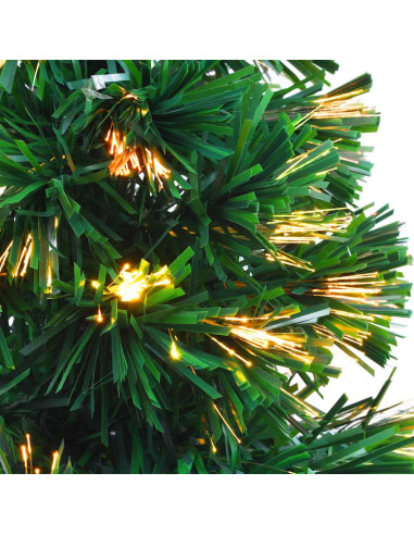 Albero di Natale Artificiale in Fibra Ottica 64 cm Verde