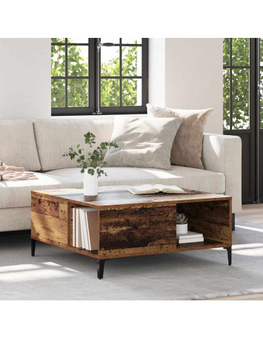 Tavolino da salotto Legno vecchio 80 x 80 x 36,5 cm