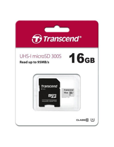 16GB UHS-I U1 MICROSD WITH ADAPTER