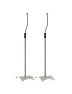 Supporto Universale per Altoparlanti Argento 2 pz