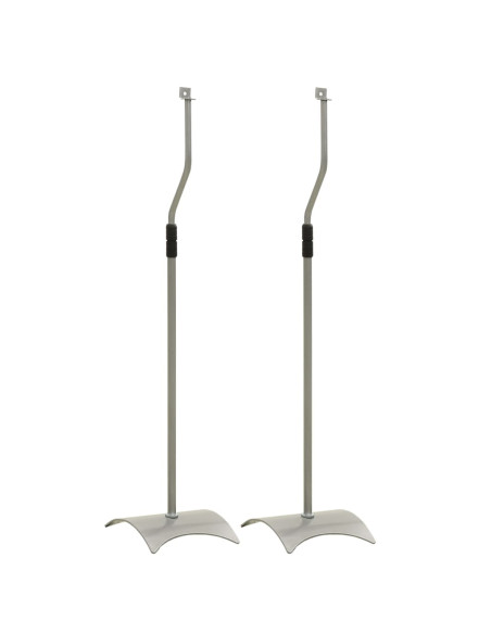 Supporto Universale per Altoparlanti Argento 2 pz