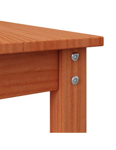 Tavolino da salotto Cera marrone 50 x 50 x 45 cm