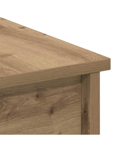 Tavolino da salotto Rovere artigianale 102 x 50,5 x 46,5 cm