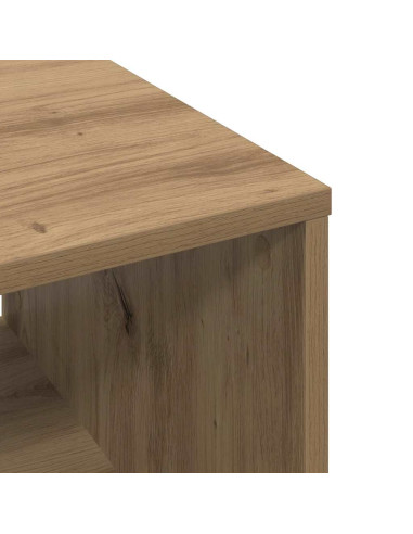 Tavolino da salotto rovere artigianale 60 x 50 x 40 cm