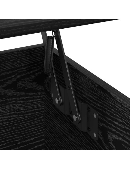 Tavolino da salotto Rovere nero 90 x 44.5 x 45 cm