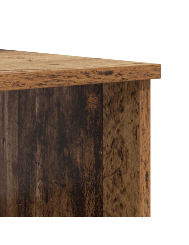 Tavolino da salotto con cassetto Legno vecchio 102 x 50 x 36cm