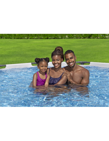 Bestway Steel Pro 56416 piscina fuori terra Piscina con bordi Piscina rotonda 6473 L Blu