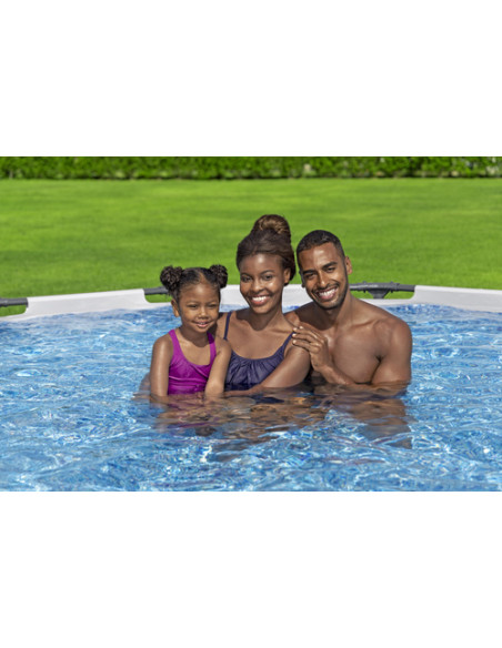 Bestway Steel Pro 56416 piscina fuori terra Piscina con bordi Piscina rotonda 6473 L Blu