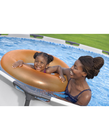 Bestway Steel Pro 56416 piscina fuori terra Piscina con bordi Piscina rotonda 6473 L Blu