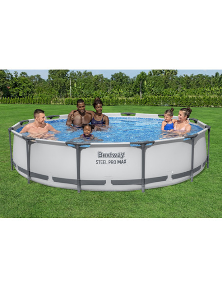 Bestway Steel Pro 56416 piscina fuori terra Piscina con bordi Piscina rotonda 6473 L Blu