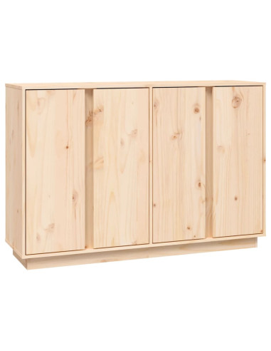 Credenza 120x35x80 cm in Legno Massello di Pino