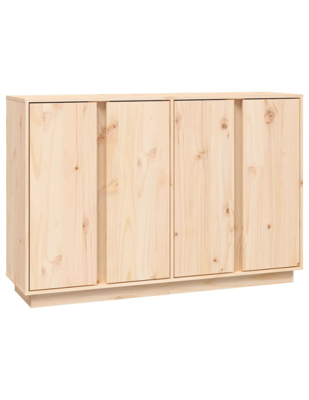 Credenza 120x35x80 cm in Legno Massello di Pino