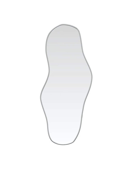 Specchio da Parete Argento 80x35 cm