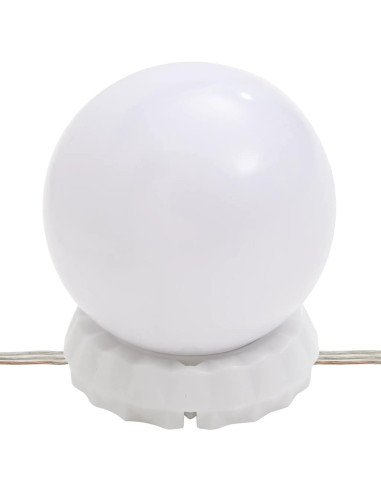 Specchio da Parete con Luci LED 40x60 cm Vetro Rettangolare