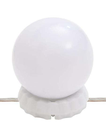 Specchio da Parete con Luci LED 40x60 cm Vetro Rettangolare