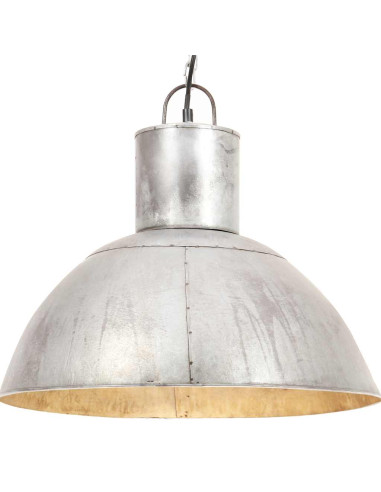 Lampada a Sospensione 25 W Argento Rotonda 48 cm E27