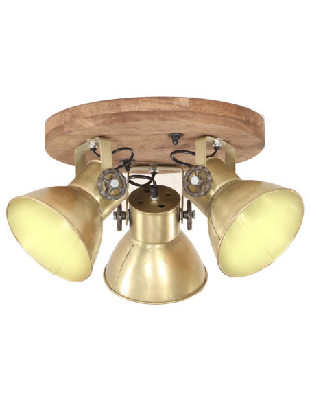 Lampada a Sospensione Industriale 25 W Ottone 42x27 cm E27